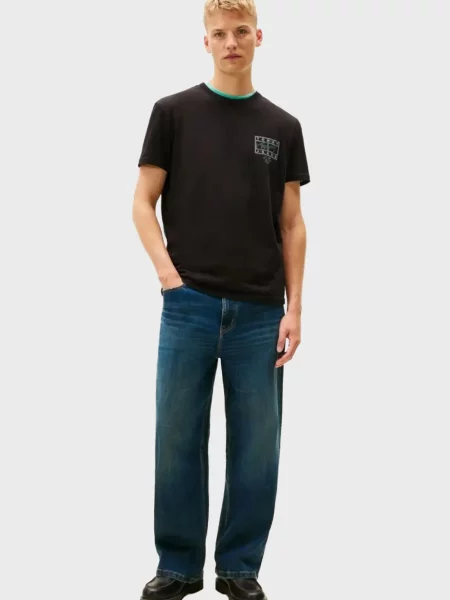 Футболка Tommy Jeans чорна