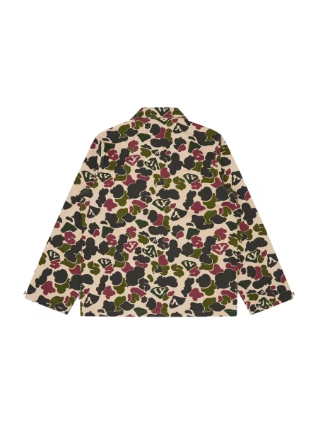 Billionaire Boys Club koszula Duck Camo zielona