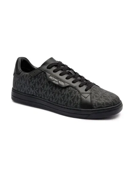 Michael Kors Sneakers KEATING cu adaos de piele negru