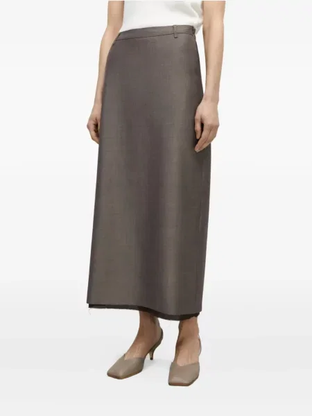 Maksi suknja Cordera smeđa
