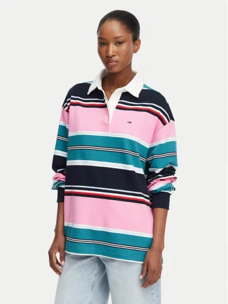 Polokošile Tommy Jeans modré