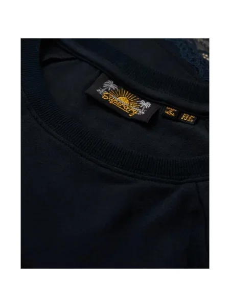 Koszulka z krawędzią Superdry niebieska