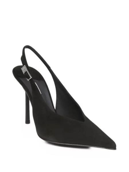 Pantofi cu toc Le Silla slingback negru