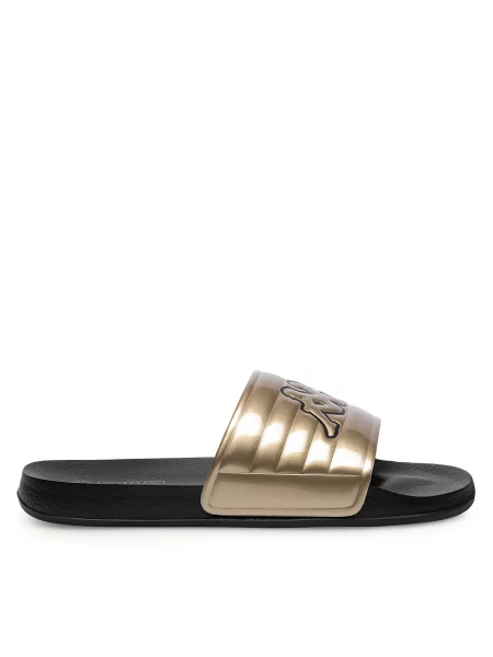 Шлепанцы Kappa золотые