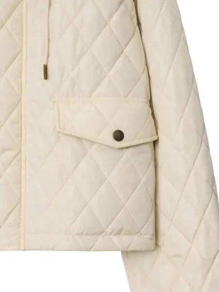 Matlasat decupat geacă Burberry