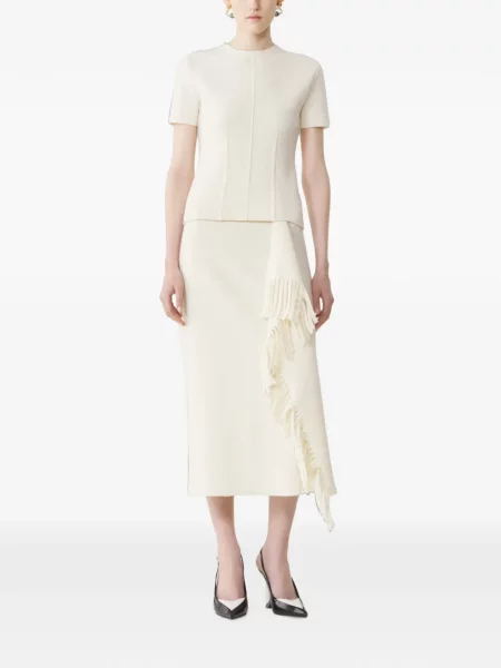 Scurt top Lanvin alb