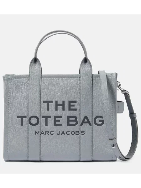 Geanta de piele Marc Jacobs din piele gri