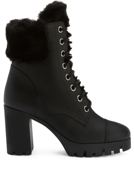 Cizme scurte Giuseppe Zanotti din piele negru