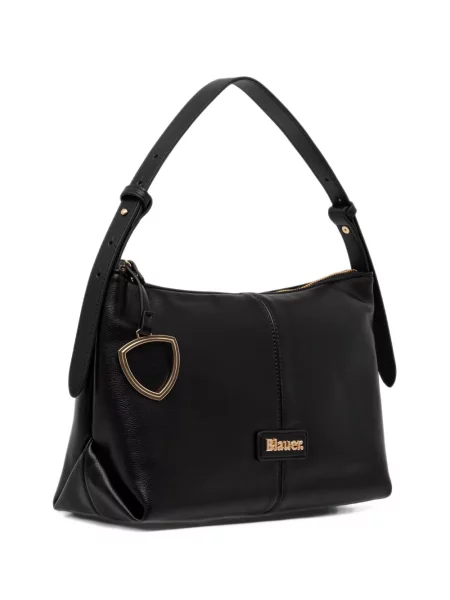 Torbica Blauer s autogramom crna