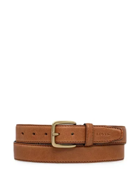 Blugi cu picior larg Levi's® din piele cu cordon cu talie înaltă albastru