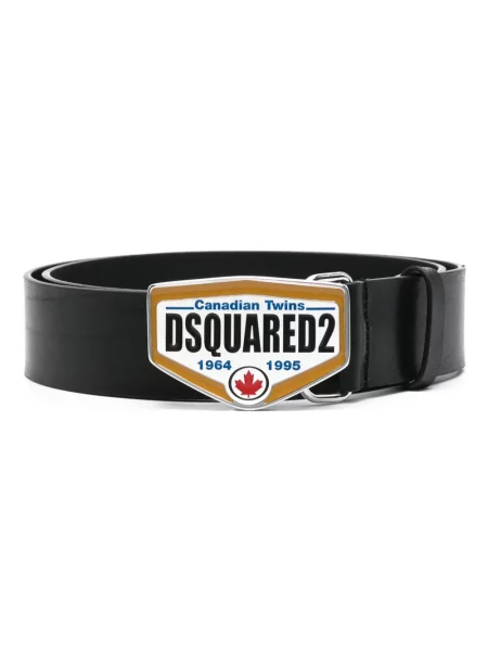 Curea Dsquared2 din piele negru