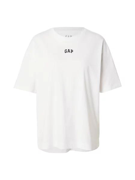 GAP Tricou supradimensional negru alb