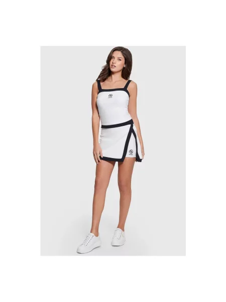 Spódnica mini Guess biała