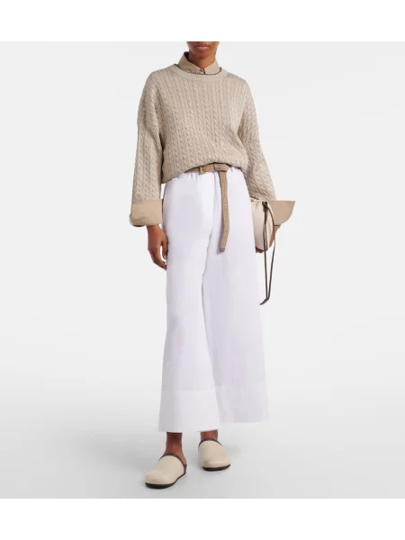 Pulover Brunello Cucinelli tricotate bej