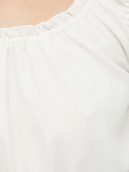 Cropp top The Kooples cu volane alb