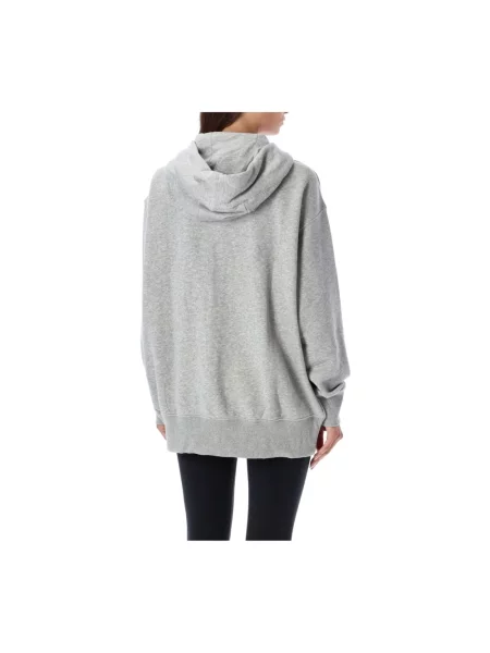 Bluza z kapturem Nike polarowa szara
