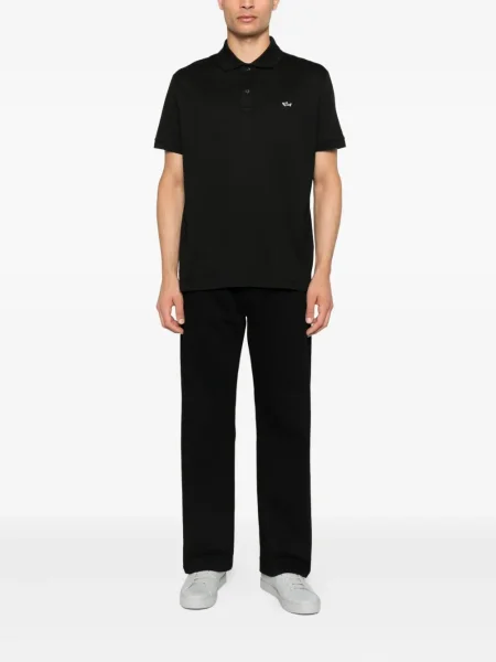 Polo Paul & Shark cu broderie negru