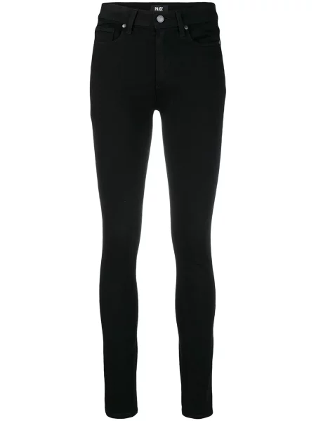 Blugi Paige stretch negru
