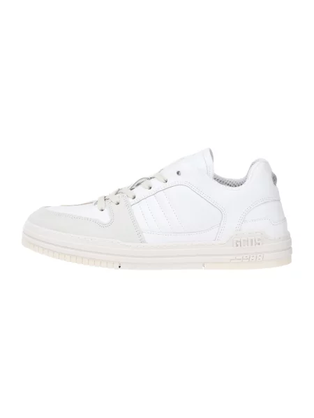 Sneakersy Gcds zamszowe białe
