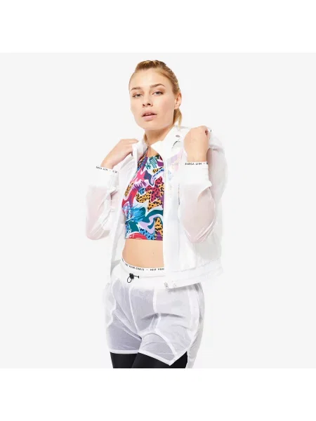 Bluza na Domyos fitness biała