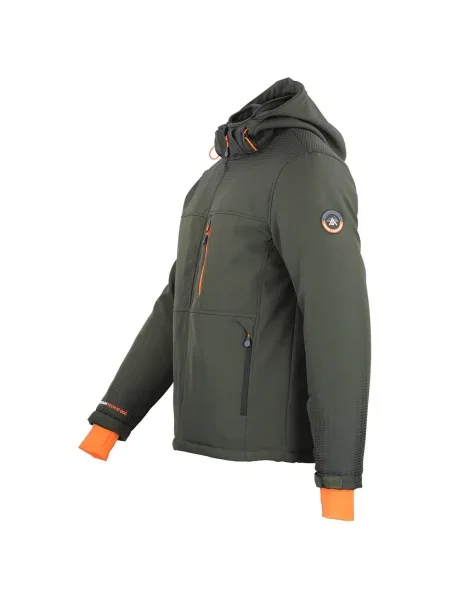 Geacă Peak Mountain softshell kaki