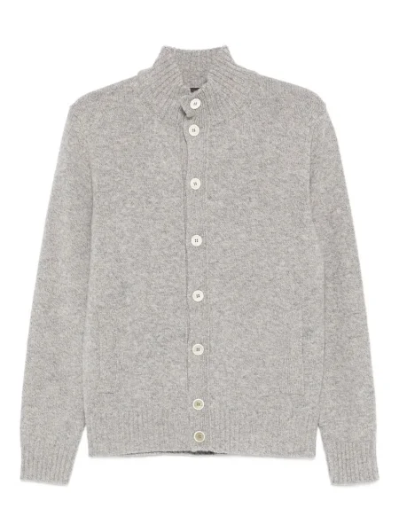 Cardigan Zanone de lână gri