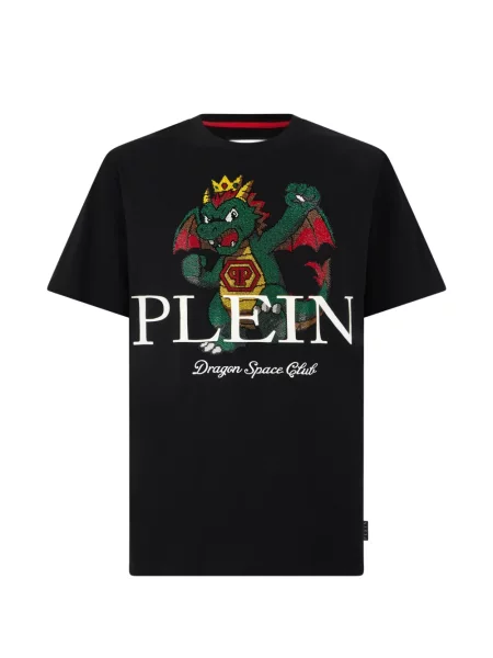 Tricou Philipp Plein cu strasuri negru