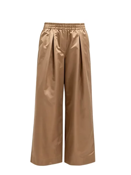 Pantaloni palazzo Brunello Cucinelli maro