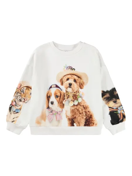 Bluza dziecięca Molo biała
