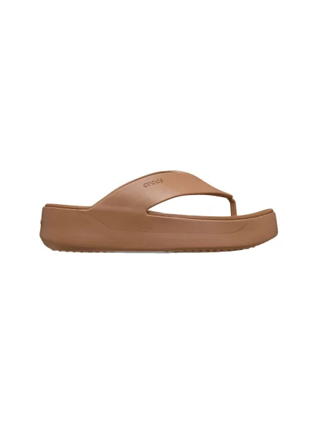 Pantofi Crocs cu platformă maro