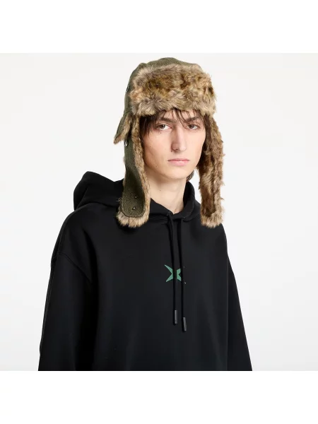 Kapucnis melegítő felső Marcelo Burlon fekete