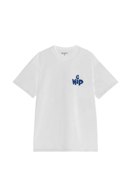 Tricou Carhartt Wip cu imagine alb