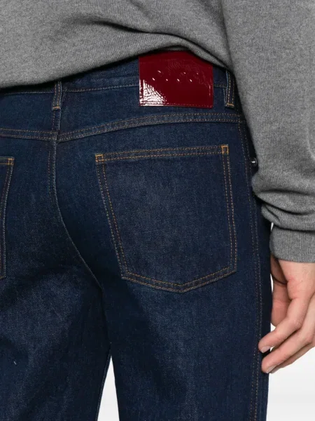 Blugi Gucci cu 5 buzunare albastru