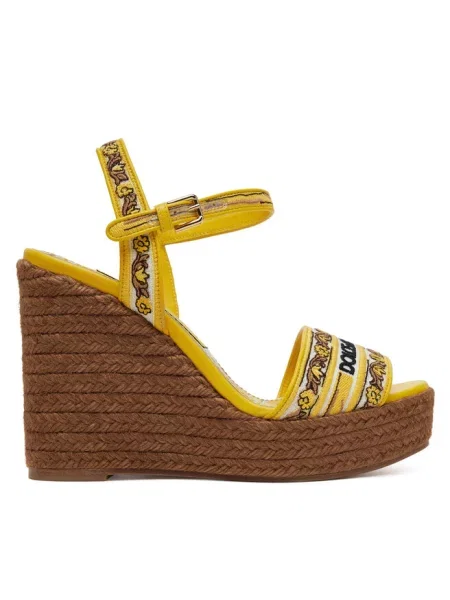 Espadryle Dolce&Gabbana żółte