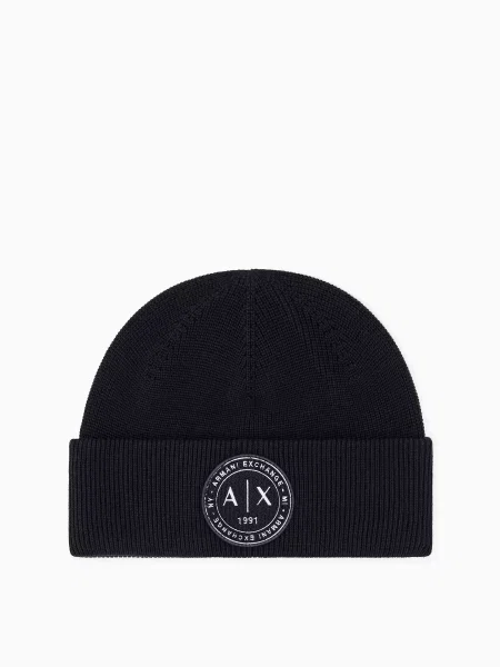 Шапка Armani Exchange синяя