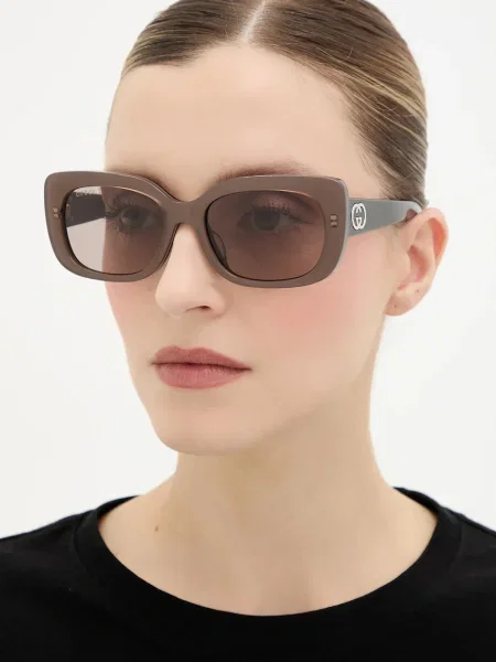 Gucci ochelari de soare maro