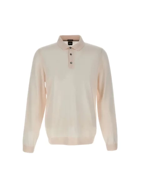 Sweter Hugo wełniany biały