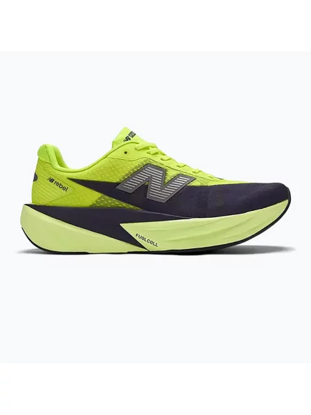 Мъжки обувки за бягане New Balance FuelCell Rebel V5 alkaline green/boyseerry/dark silver metallic жълто