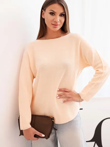 Дълго пуловер Kesi Włoski с дълъг ръкав