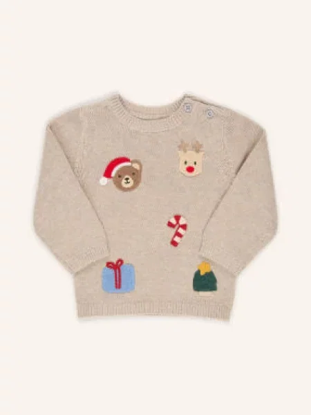 S.Oliver Red Sweter beige beżowy