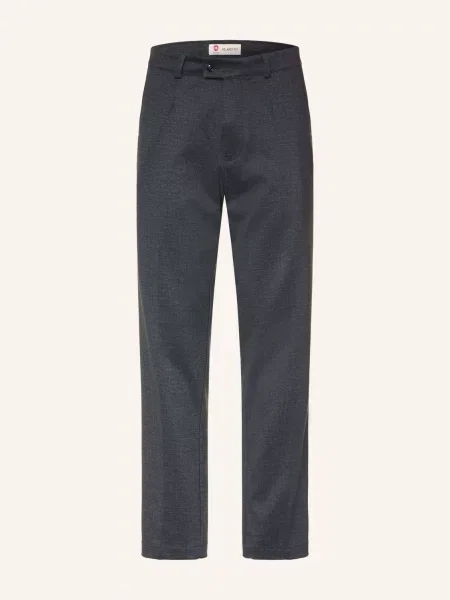 Cg Club Of Gents Oblekové Kalhoty Cg Orlando Relaxed Fit Z Džerseju 63 dunkelblau