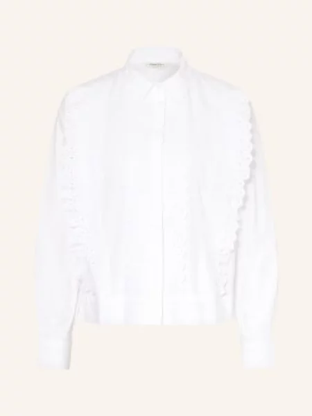 Part Two Košile Anelinepw S Prolamovanou Krajkou bílá