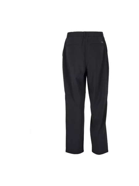 Spodnie Armani Exchange o skróconej długości niebieskie