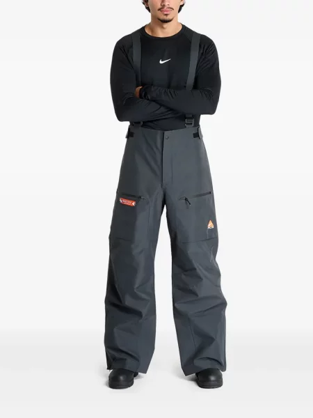 Top sport Nike din fleece plisat fără mâneci alb