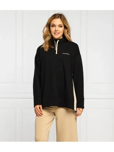 Emporio Armani Hanorac | Relaxed fit negru
