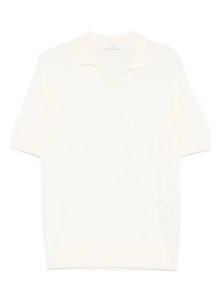 Tricou Cruciani tricotate alb