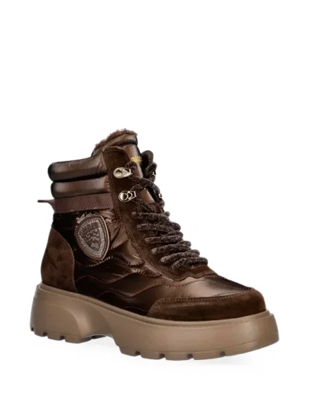 Matlasat botine Blauer maro
