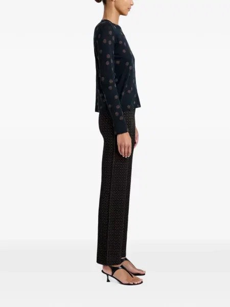 Πουά τοπ Proenza Schouler από ζέρσεϋ μαύρο