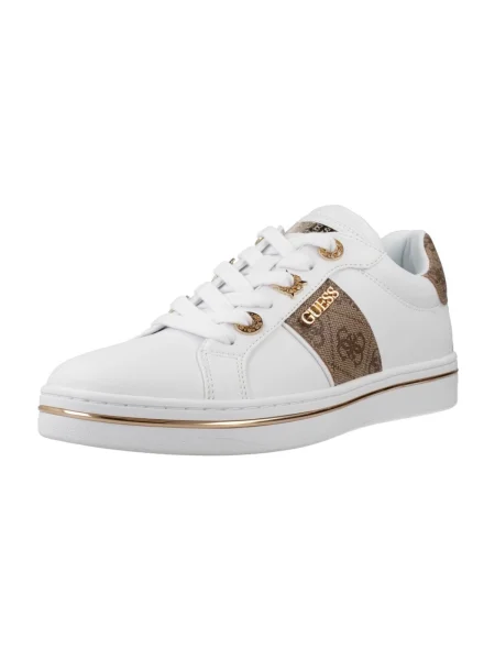 Sneakerși Guess alb