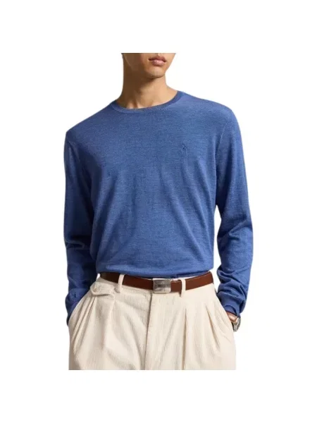 Polo Ralph Lauren sweter wełniany Mężczyźni Wełna S niebieski